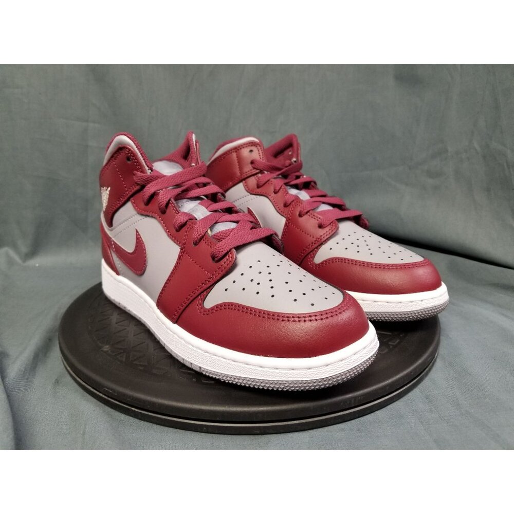 Jordan 1 Mid Cherrywood Red (GS) Size 6Y NEW NO BOX! - Picture 10 of 11